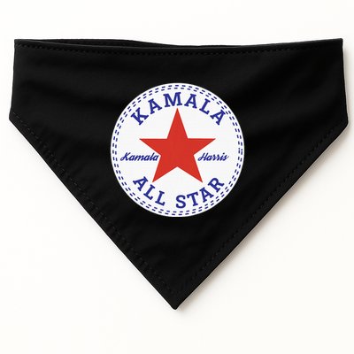 Kamala Harris All Star Logo USA-Made Doggie Bandana