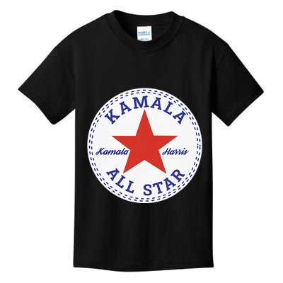 Kamala Harris All Star Logo Kids T-Shirt