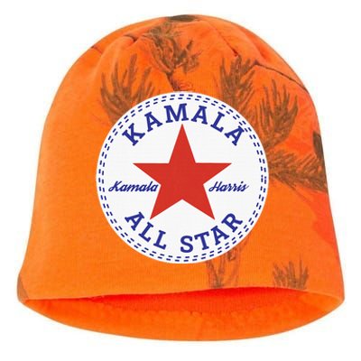 Kamala Harris All Star Logo Kati - Camo Knit Beanie