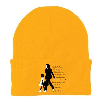 Kamala Harris And Ruby Bridges Knit Cap Winter Beanie