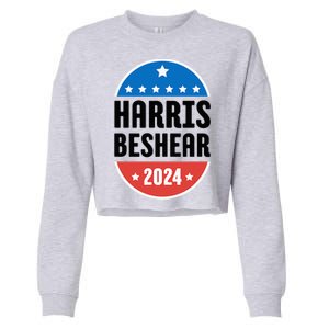 Kamala Harris Andy Beshear 2024 Election Democrat Cropped Pullover Crew