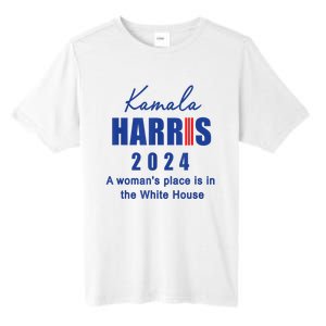 Kamala Harris A Womans Place Is In The White House Tall Fusion ChromaSoft Performance T-Shirt