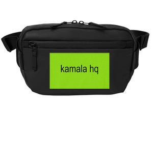 Kamala Hq Brat Meme Crossbody Pack