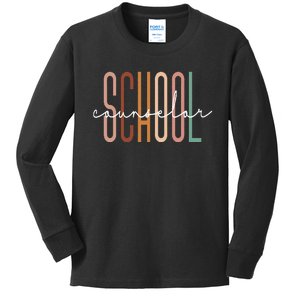 Kindness Heart Back To School Counselor Teacher Kids Long Sleeve Shirt