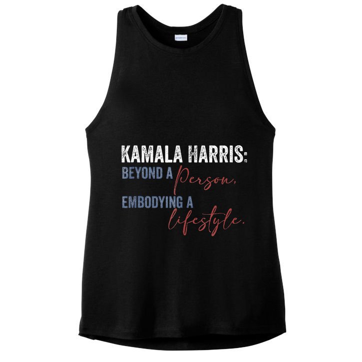 Kamala Harris Beyond A Person Embodying A Lifestyle Vintage Ladies PosiCharge Tri-Blend Wicking Tank