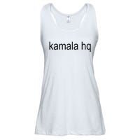 Kamala Hq Brat Green Meme Gen Z Ladies Essential Flowy Tank