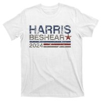 Kamala Harris Beshear 2024 Stripe Grunge Harris Beshear 2024 T-Shirt