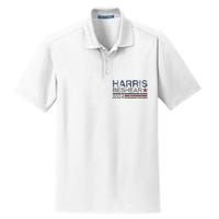 Kamala Harris Beshear 2024 Stripe Grunge Harris Beshear 2024 Dry Zone Grid Polo