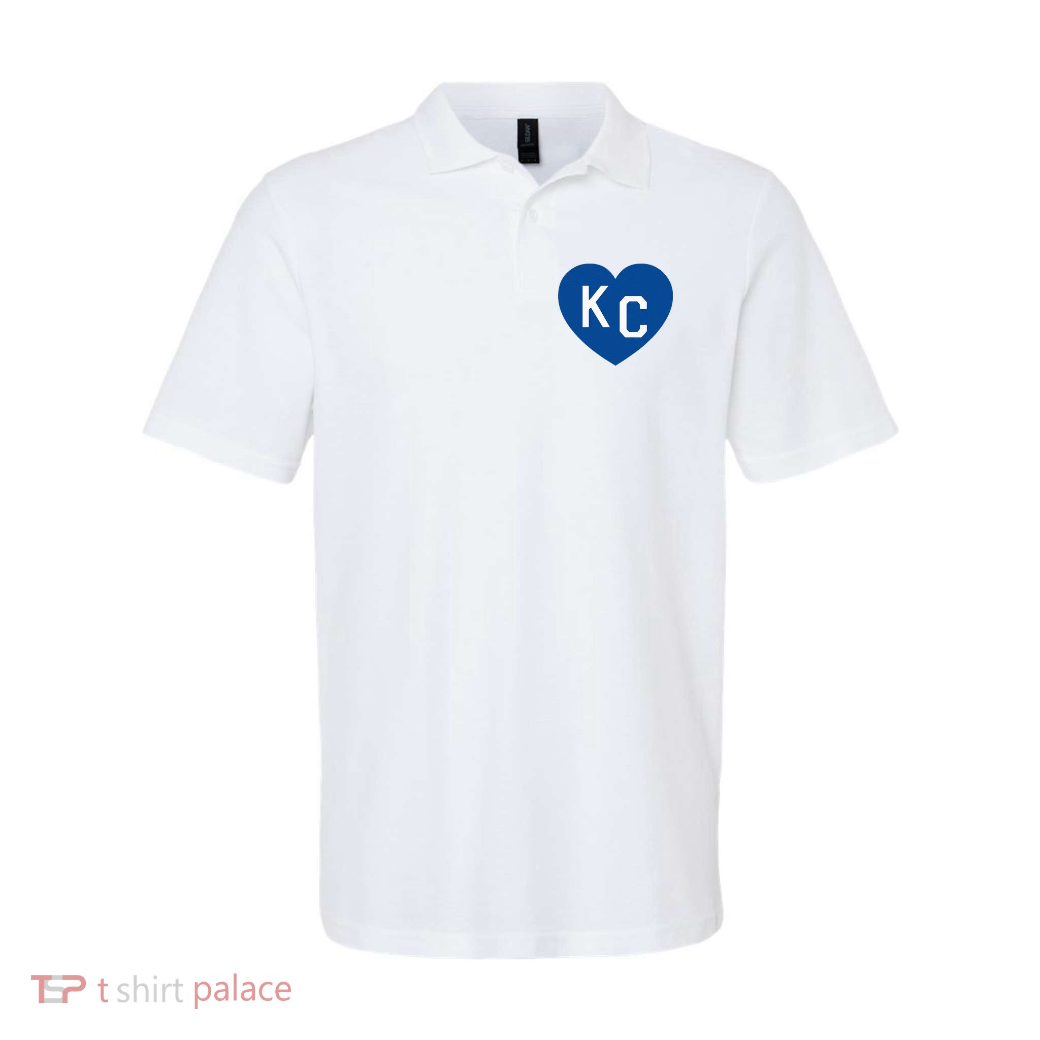 Kc Heart Blue Kansas City Polo