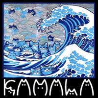 Kamala Harris Blue Cats Wave Funny Cat Impact Tech Backpack