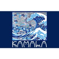 Kamala Harris Blue Cats Wave Funny Cat Bumper Sticker