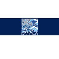 Kamala Harris Blue Cats Wave Funny Cat Bumper Sticker