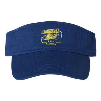 Kauai Hawaii Beach Surf Vintage Blue Visor