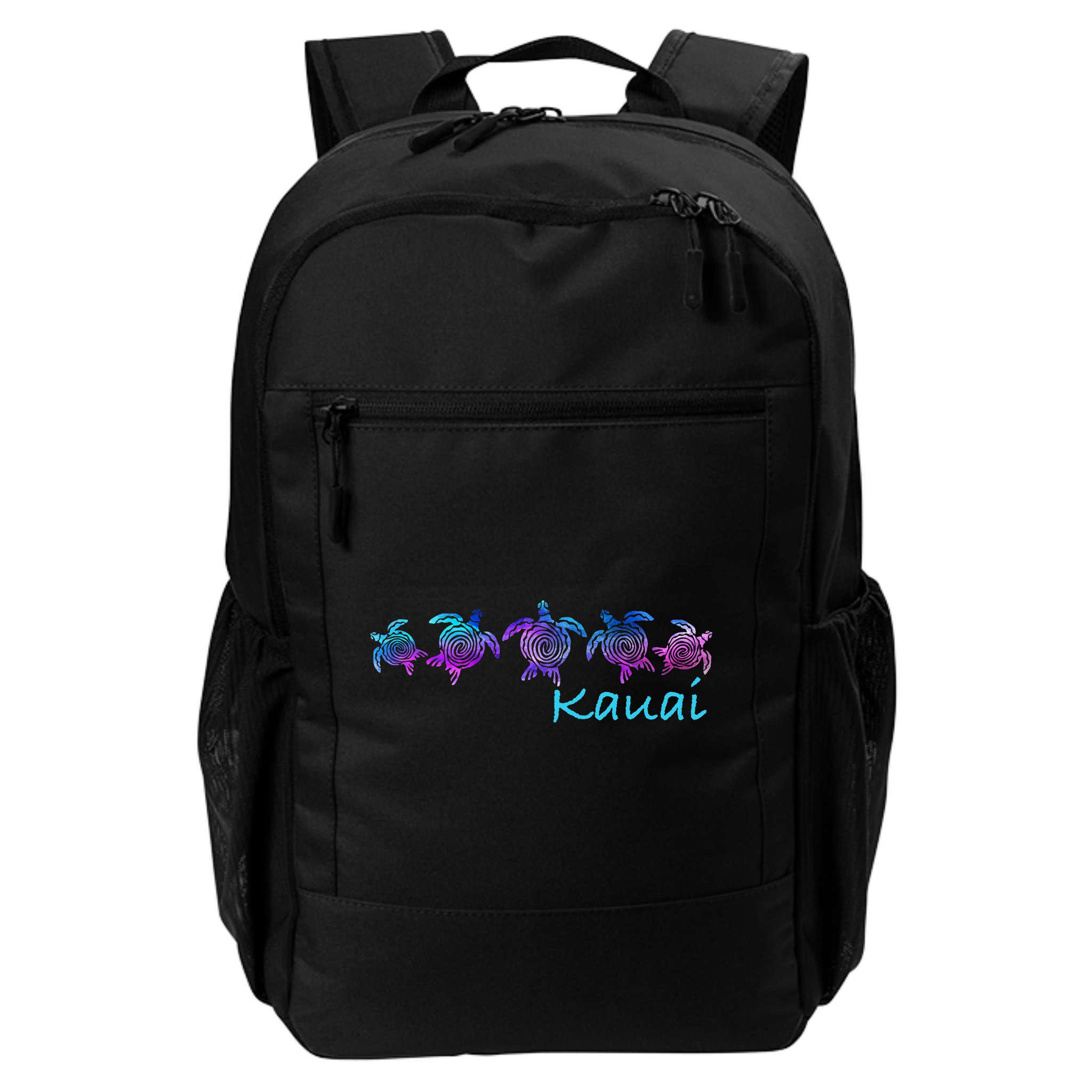 Kauai Hawaii Beach Design Tribal Turtle Gift Backpack