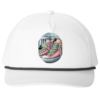 Kamala Harris Chucks Snapback Five-Panel Rope Hat