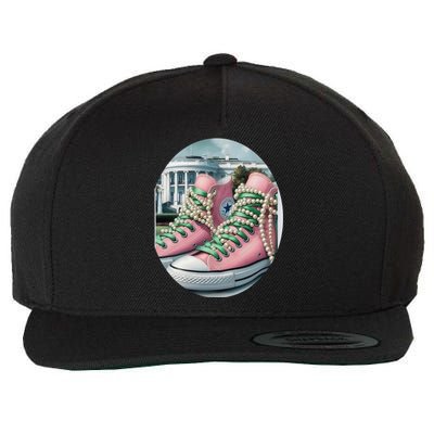 Kamala Harris Chucks Wool Snapback Cap