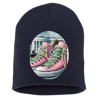 Kamala Harris Chucks Short Acrylic Beanie