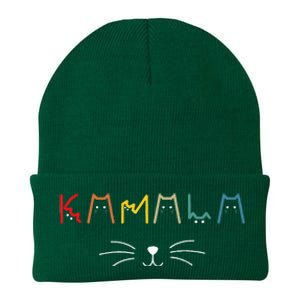 Kamala Harris Cat Lettering Positive Knit Cap Winter Beanie