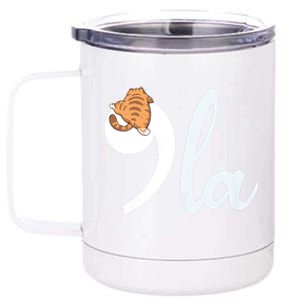 Kamala Harris Cat Ladies President 12 oz Stainless Steel Tumbler Cup