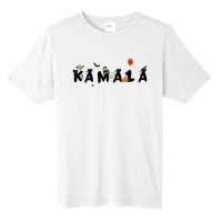 Kamala Halloween Cat Witch Hat Pumpkin Cat Lady Kamala Haris Premium Tall Fusion ChromaSoft Performance T-Shirt