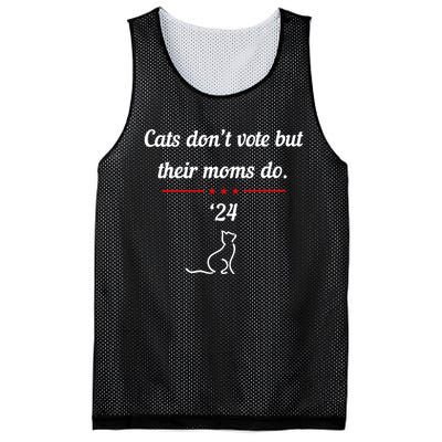 Kamala Harris Cats DonT Vote But Their Moms Do 2024 Mesh Reversible Basketball Jersey Tank