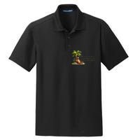 Kamala Harris Coconut Tree Quote Dry Zone Grid Polo