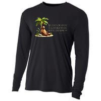 Kamala Harris Coconut Tree Quote Cooling Performance Long Sleeve Crew