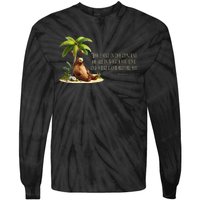 Kamala Harris Coconut Tree Quote Tie-Dye Long Sleeve Shirt