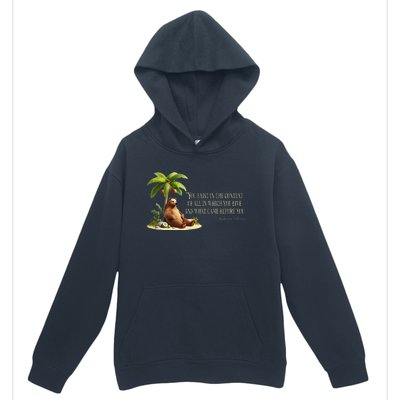 Kamala Harris Coconut Tree Quote Urban Pullover Hoodie