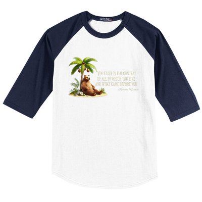 Kamala Harris Coconut Tree Quote Baseball Sleeve Shirt