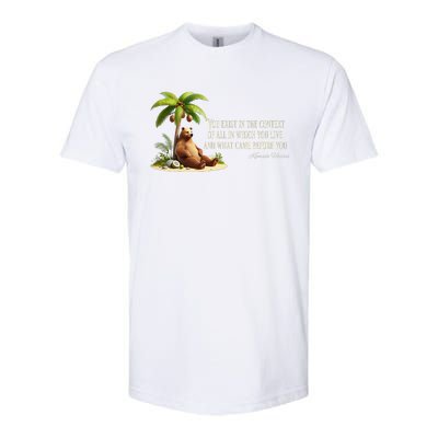 Kamala Harris Coconut Tree Quote Softstyle CVC T-Shirt