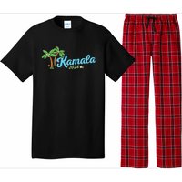 Kamala Harris Coconut Tree 2024 Democrat For President Pajama Set