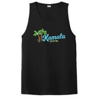 Kamala Harris Coconut Tree 2024 Democrat For President PosiCharge Competitor Tank