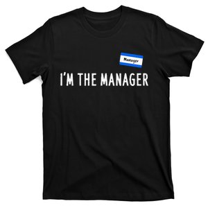 Karen Halloween Costume Im The Manager Matching T-Shirt