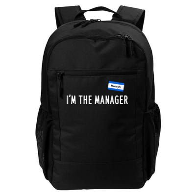 Karen Halloween Costume Im The Manager Matching Daily Commute Backpack