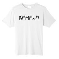 Kamala Harris Cat Lettering Positive Funny 2024 Tall Fusion ChromaSoft Performance T-Shirt