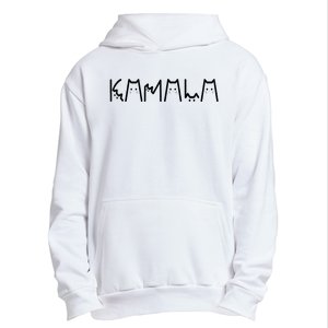 Kamala Harris Cat Lettering Positive Funny 2024 Urban Pullover Hoodie