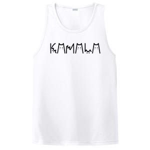 Kamala Harris Cat Lettering Positive Funny 2024 PosiCharge Competitor Tank