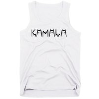 Kamala Harris Cat Lettering Positive Funny 2024 Tank Top