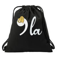 Kamala Harris Cat Ladies President Campaign Funny Comma La Drawstring Bag