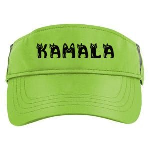 Kamala Harris Cat Lettering Positive Funny 2024 Election Adult Drive Performance Visor