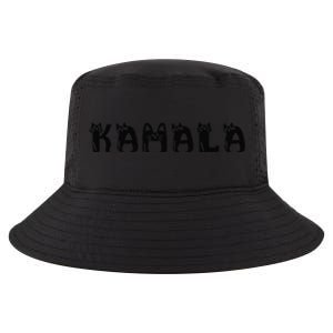 Kamala Harris Cat Lettering Positive Funny 2024 Election Cool Comfort Performance Bucket Hat