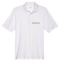 Kamala Harris Cat Lettering Positive Funny 2024 Men's Origin Performance Pique Polo