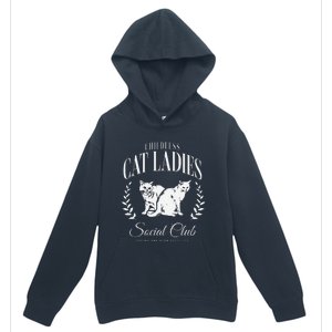 Kamala Harris Childless Cat Ladies Social Club Cat Lover Urban Pullover Hoodie