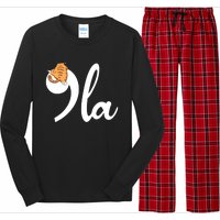 Kamala Harris Cat Ladies President Campaign Funny Comma La Long Sleeve Pajama Set