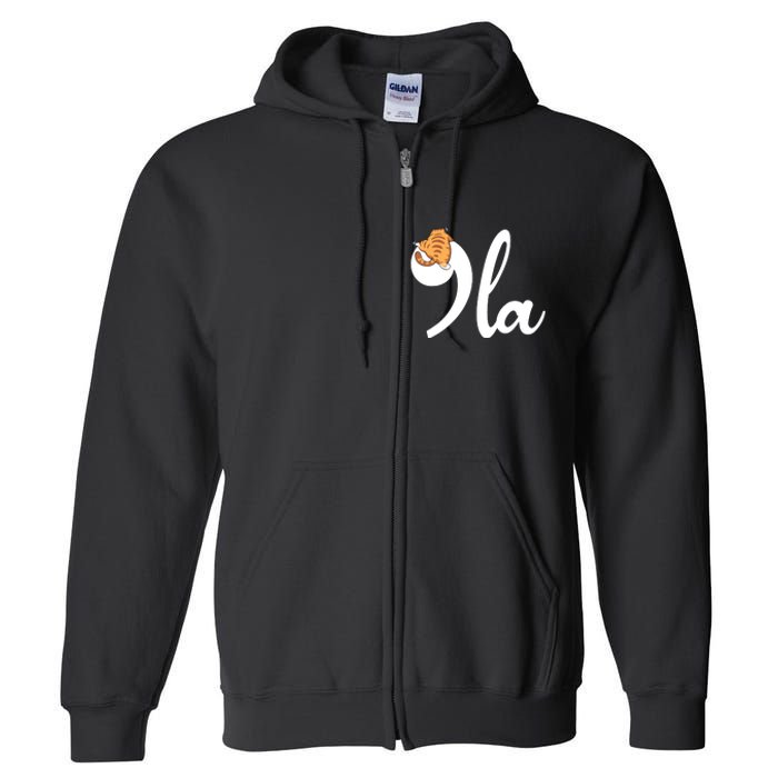 Kamala Harris Cat Ladies President Campaign Funny Comma La Full Zip Hoodie