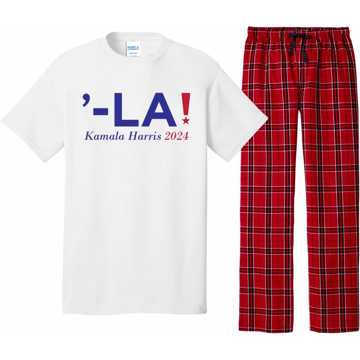 Kamala Harris Comma La 2024 Pajama Set