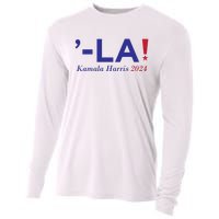 Kamala Harris Comma La 2024 Cooling Performance Long Sleeve Crew