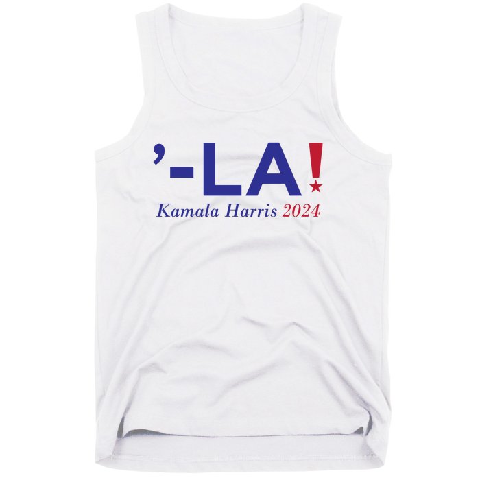 Kamala Harris Comma La 2024 Tank Top