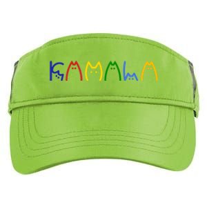 Kamala Harris Cat Lettering Funny Adult Drive Performance Visor